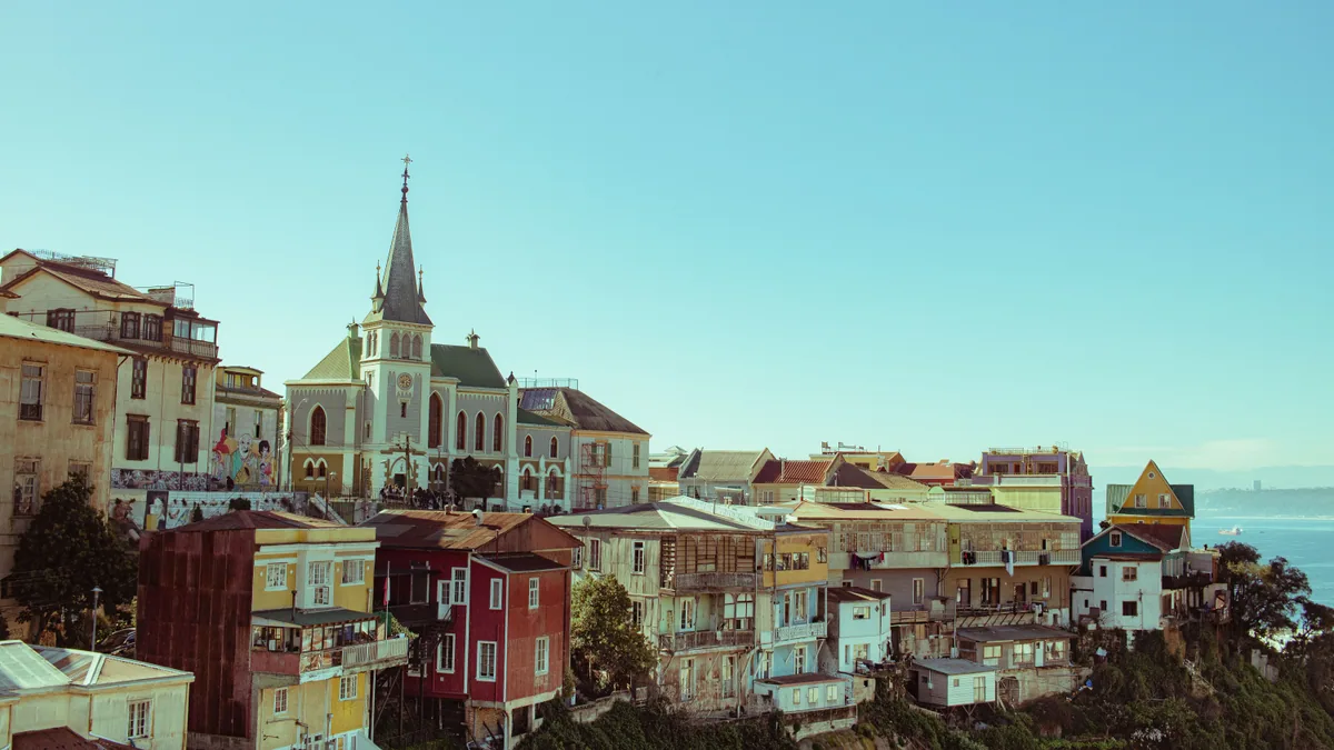 Paysage de voyage lié à visiter valparaiso