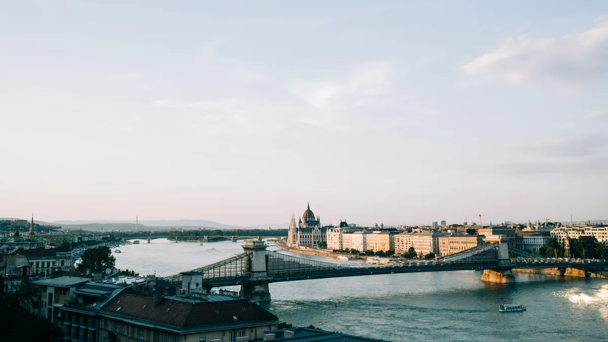 Paysage de voyage lié à budapest en 4 jours