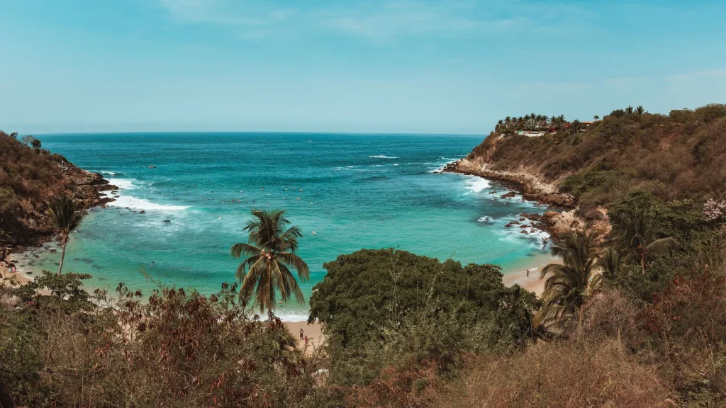 Paysage de voyage lié à que faire à puerto lopez équateur