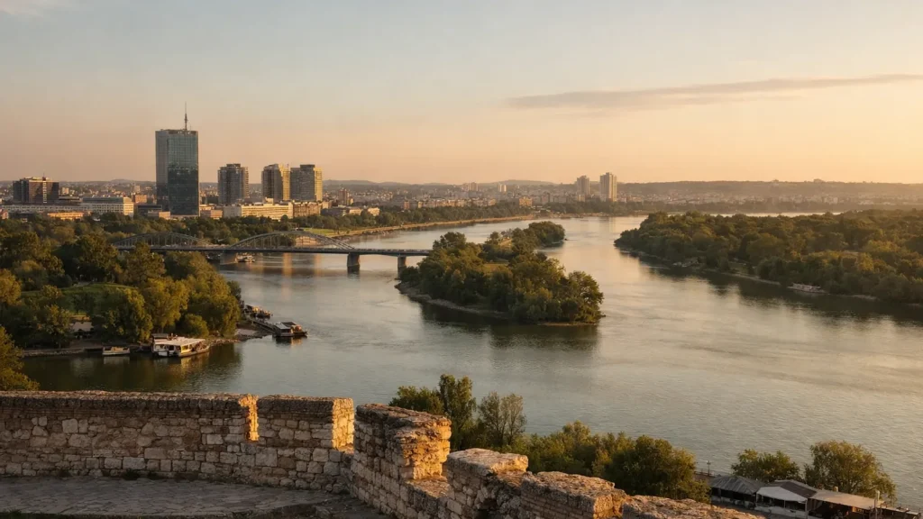 Paysage de voyage lié à que faire à belgrade