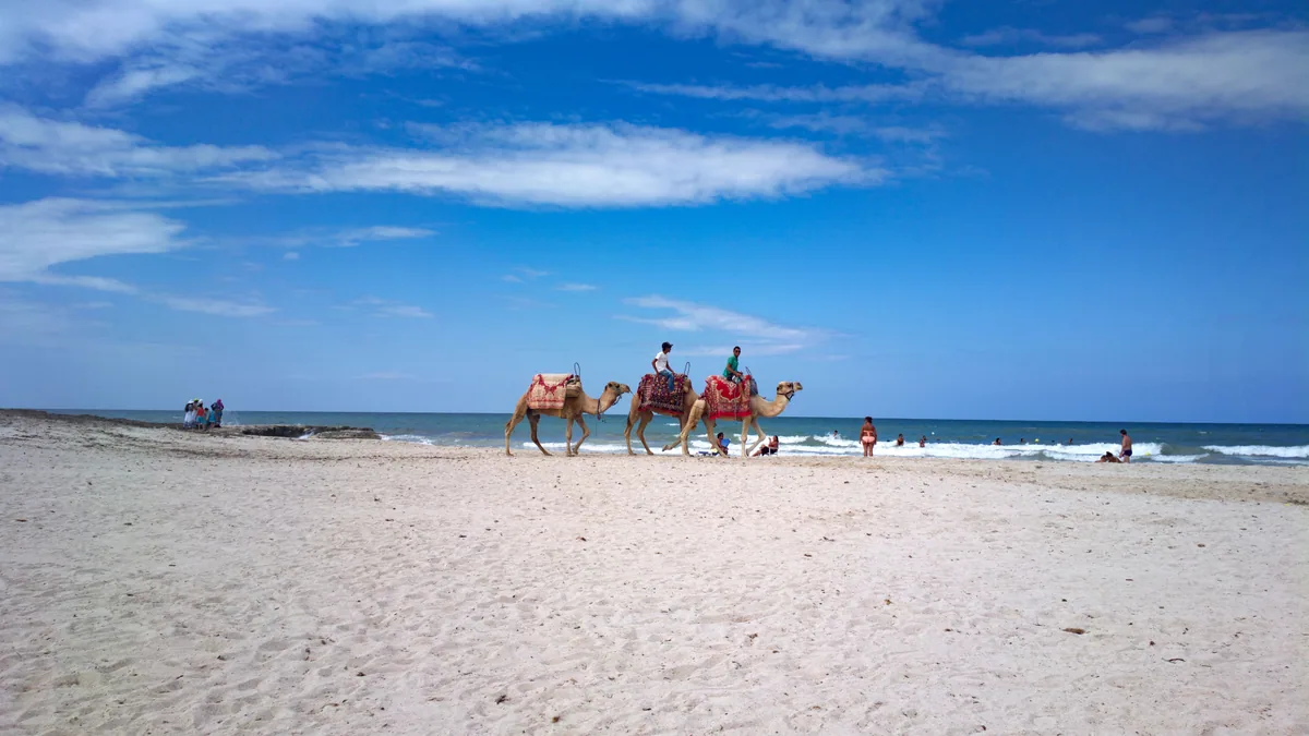Paysage de voyage lié à visiter djerba autrement