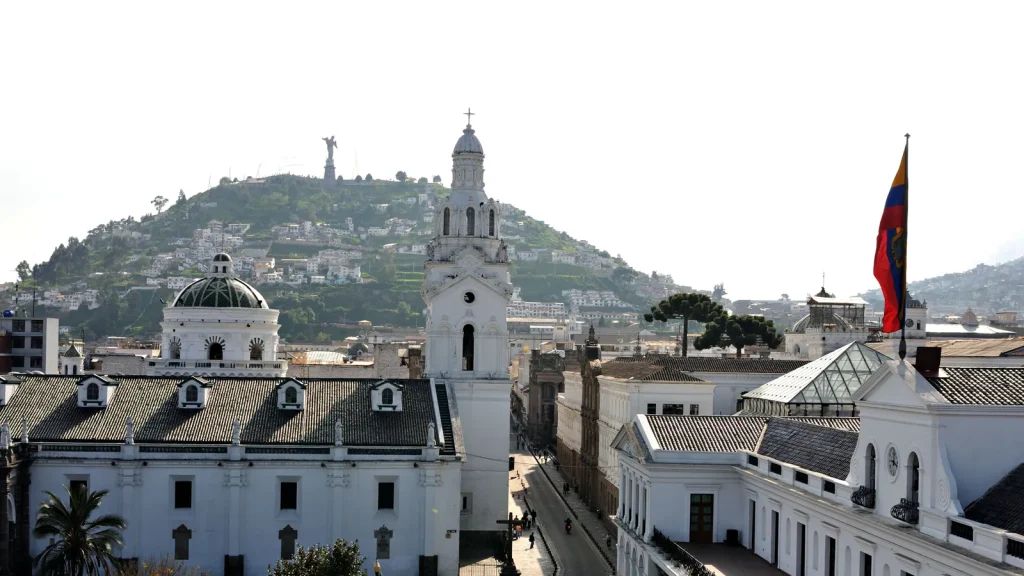 Paysage de voyage lié à que faire à quito